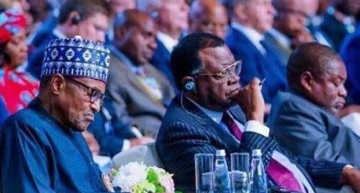 Buhari Sleeping at The Wheel