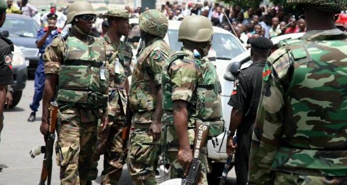 Soldiers rigging Election in Nigeria