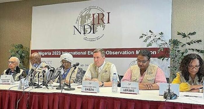 Why The 40-member NDI/IRI joint IEOM Scores INEC Low on 2023 Presidential Election