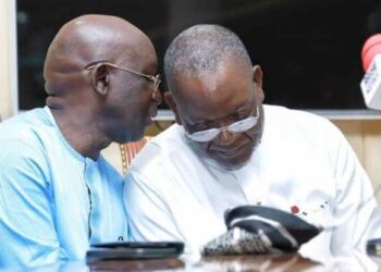 Ayu Begs Gov. Ortom to Join His Home State Campaign for Atiku