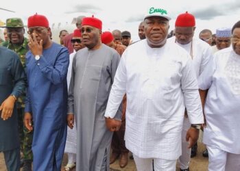 How Enugu State Governor welcomed Atiku But Snubbed His Presidential Rally