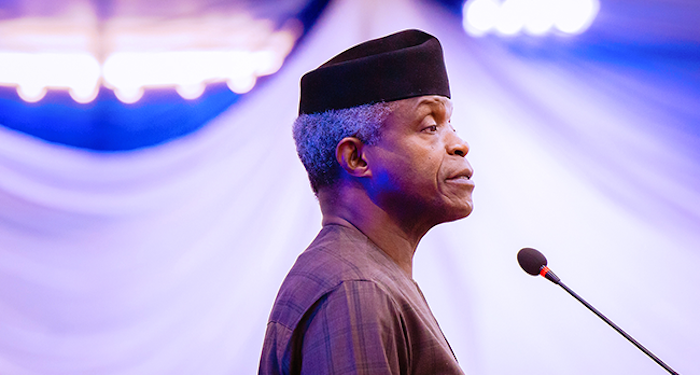 Hold Your Leaders Accountable through the use of the Ballot -VP Osinbajo
