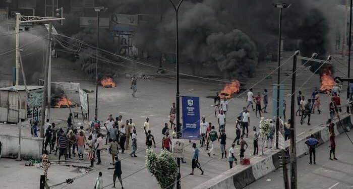 Naira Shortage: Gov. Sanwo-Olu Begs for Calm As Protest Erupts in Lagos