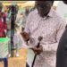 PDP Member and Benue state Governor Samuel Ortom Votes Peter Obi, Display Ballot Paper