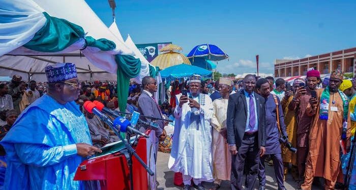 How Supporters of Senate President Ahmad Lawan Stoned Governor, Mai Buni