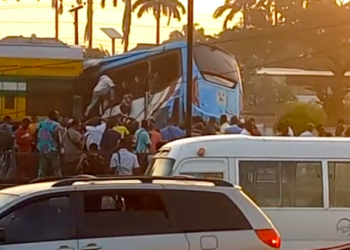 Six Killed and 84 Significantly Injured as Train Runs into BRT Bus In Lagos Capital