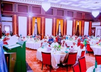 Finally, I cannot wait to Return Home -Buhari, at Last Sallah Banquet in Presidential Villa