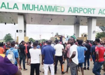 Why Aviation Workers Blocked Access roadways Lagos’ Murtala Muhammed Airport