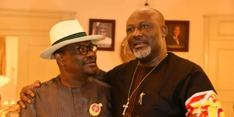 Senator Dino Melaye and wike