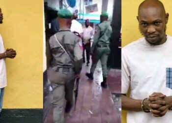 After Boastfully Slapping a Uniform Police Office, Musician Seun Kuti Handcuffed and Detained