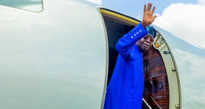 Tinubu Jets Out to France