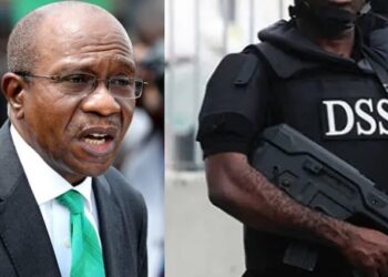 CBN Gov. Godwin Emefiele Flown to Abuja By DSS