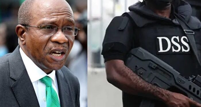 CBN Gov. Godwin Emefiele Flown to Abuja By DSS