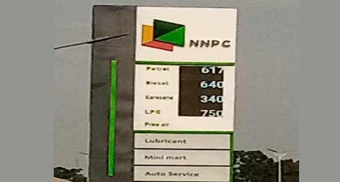 Cost of Fuel per litre