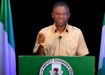 Edo State, Deputy Governor Philip Shaibu Officially Declares his Intention 2024 Governorship