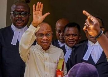 Former CBN Governor Godwin Emefiele Released on Bail from Kuje Correctional Centre