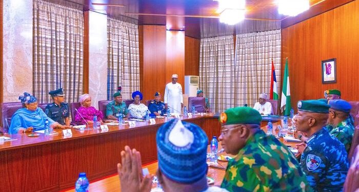 President Tinubu Urges Security Chiefs to Ensure Decisive Victory Over Security Threats