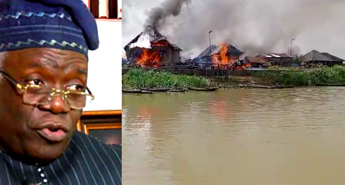 Human Rights Lawyer Femi Falana Condemns Destruction of Okuoma, Calls for Justice