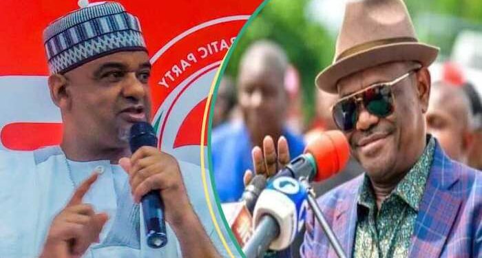 PDP Leadership Crisis: Wike in Wide Smile as Damagum Remains PDP’s Acting Chairman