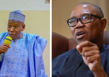 APC Chairman Ganduje Denies Peter Obi’s Life Threat Claims, Calls Them “Baseless and Malicious”