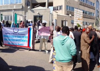 Military Veterans Protest in Abuja Over Unpaid Entitlements, Demand Immediate Payment