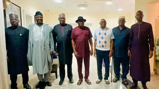 Goodluck Jonathan Meets ADC Leaders Amid 2027 Election Speculations