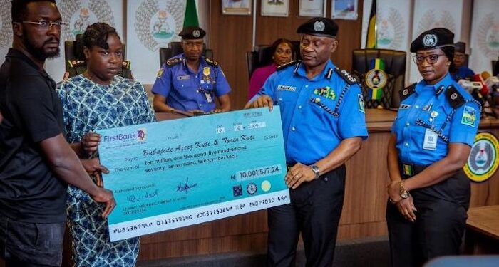 Police Present N184.9 Million Life Assurance to Families of Fallen Officers