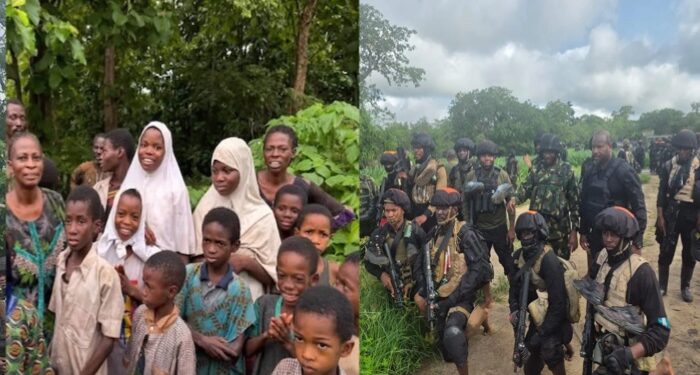 Oyo pupils rescued after joint security operation involving Nigerian security agencies